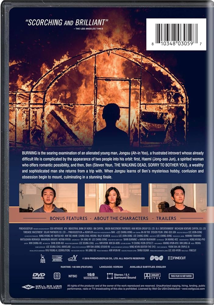 その他 Burning [DVD] Amazon.co.jp: Burning : DVD